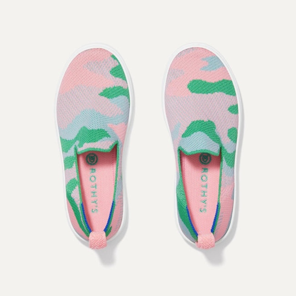 Rothy’s Kids Pink Camouflage Size 1 Only Worn 2x